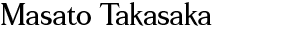 Masato Takasaka
