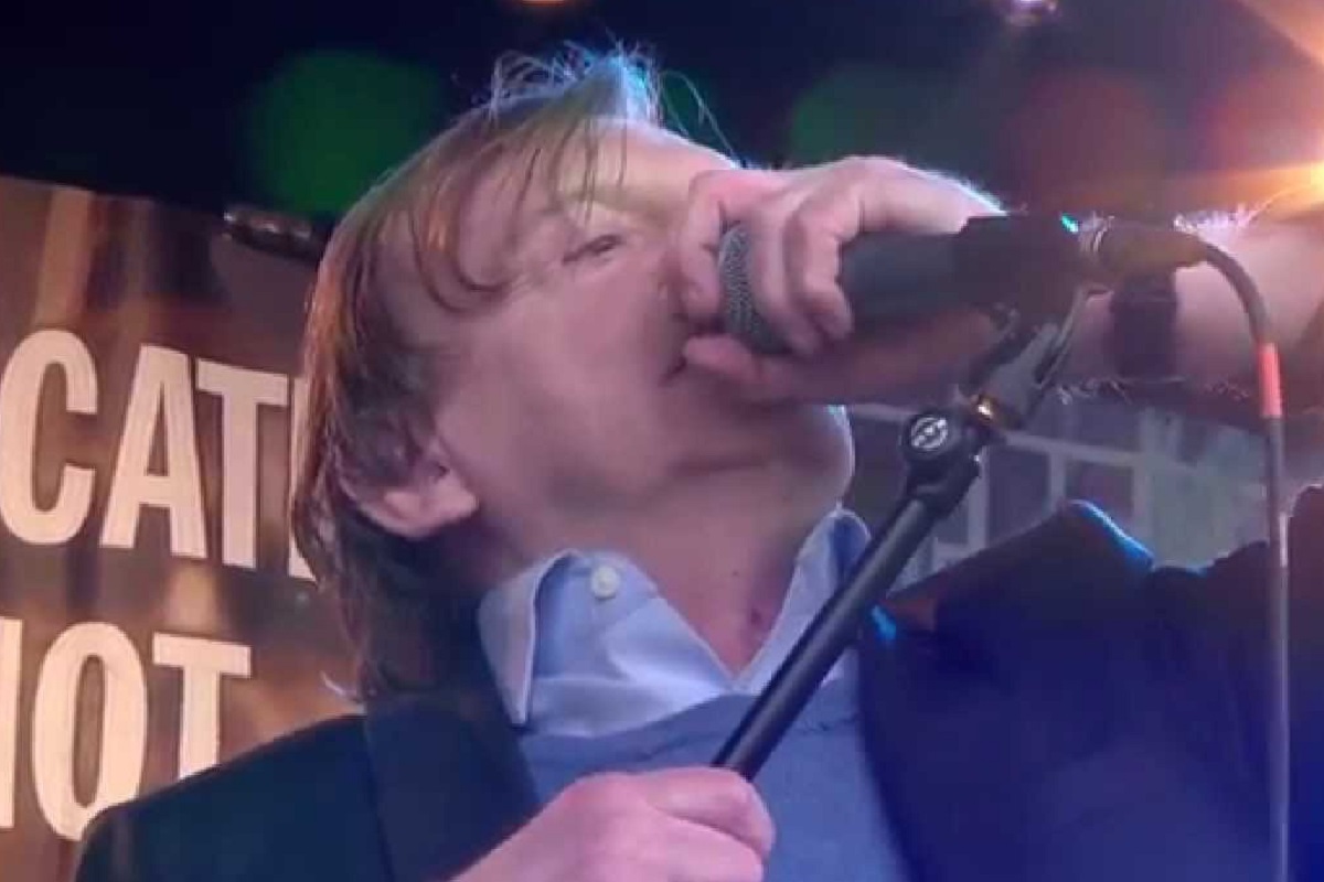 Mark E Smith at Glastonbury 2015