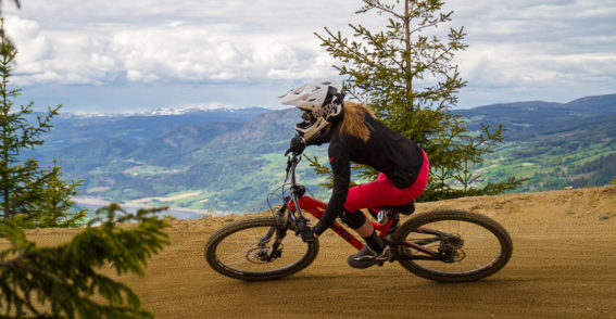 Utforsykling i Hafjell Bike Park