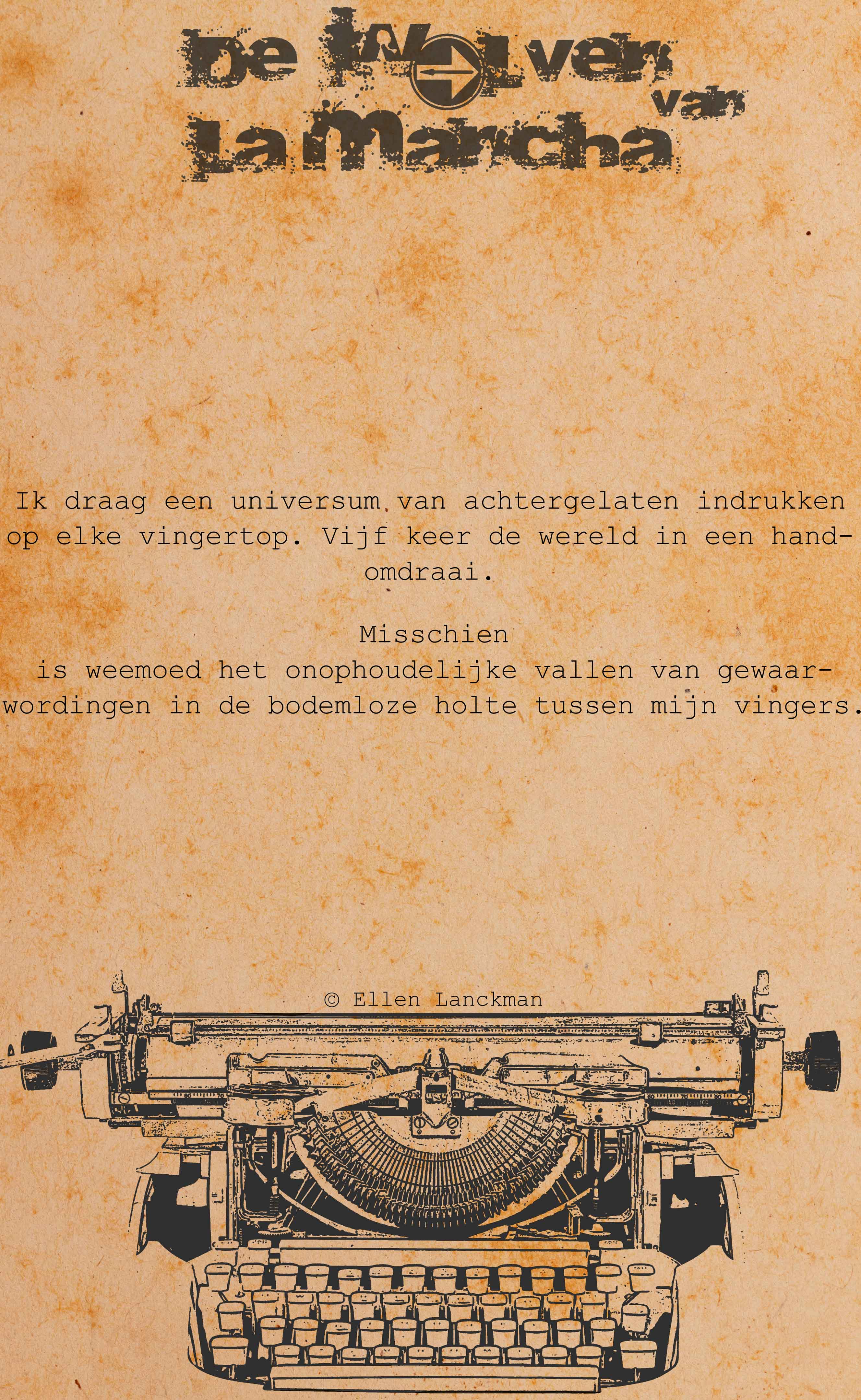 Gedicht monospaced