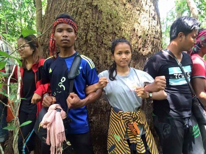 Plcn and urban youth protecting tree plcn