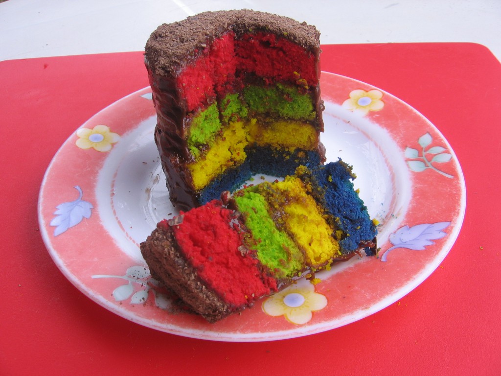 Recettes de rainbow cake
