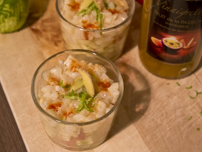 Verrine de St-Jacques et pommes - Recette par GeeketteCuisine