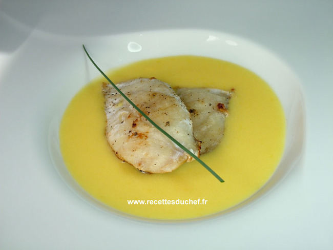 Filet de Saint Pierre sauce à l'orange - Recette par Recettes du Chef