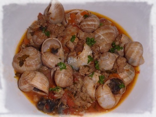 Les Cagouilles à La Charentaise De Julie Cagouilles à la Charentaise - Recette par Silviaencuisine