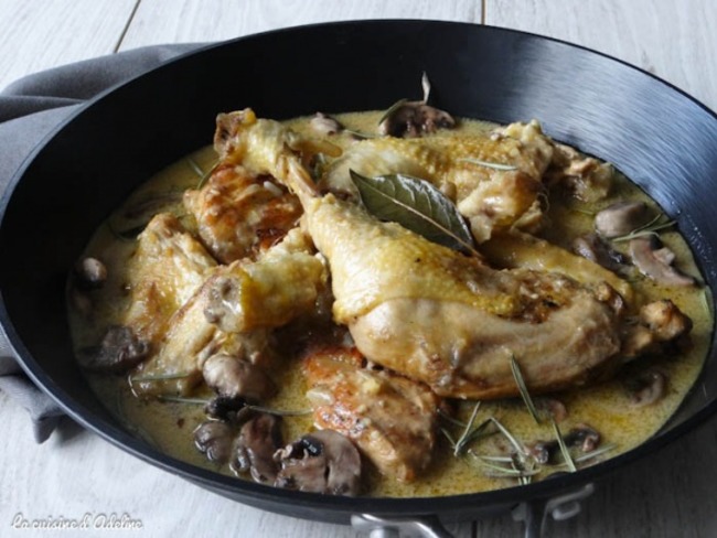 Peut On Préparer Un Coq Au Riesling La Veille Coq au riesling - Recette par La cuisine d'Adeline