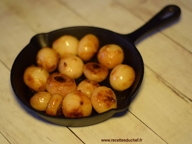 Navets glacés au miel - Recette par Recettes du Chef