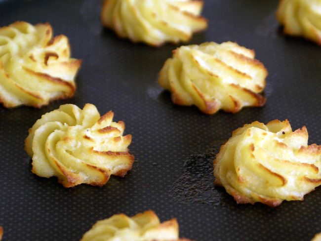 Pommes duchesse - recette des pommes de terre duchesse, pommes