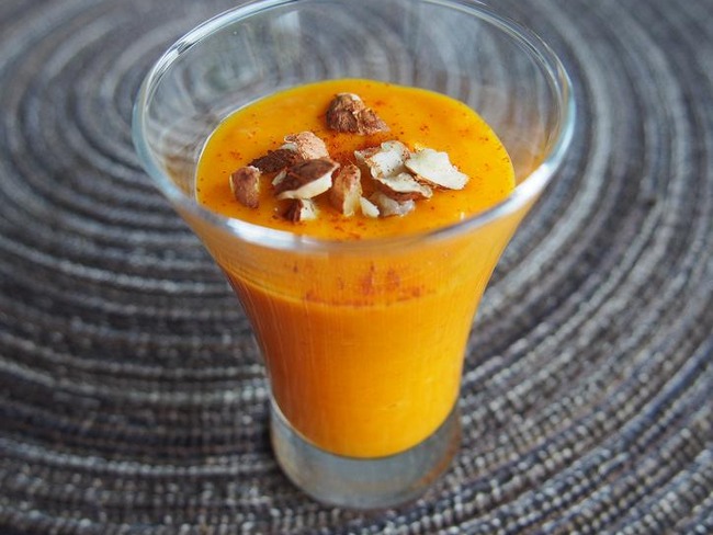 Verrine potimarron noisettes - Recette par Cuisi'Ness