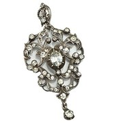 Antique Art Nouveau Silver Lev