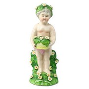Antique Staffordshire Cherub P
