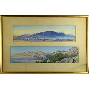 Continental  Antique Watercolo
