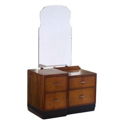 Deco Original on Antique Dressing Tables Original Art Deco Walnut Chest Of Drawers