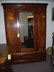 Victorian Mahogany Wardrobe