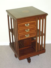 Edwardian Mahogany Revolving B