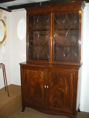 George III Mahogany Bookcase