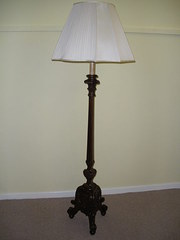 Mahogany Standard Lamp
