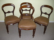 Set 4 Victorian Mahogany Dinin