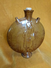 19th century moon flask