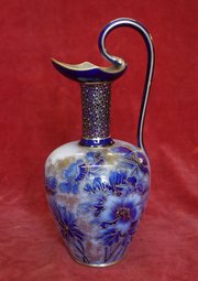 antique doulton burslem ewer c1882