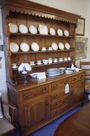 antique mahogany welsh dresser