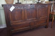 antique oak blanket chest