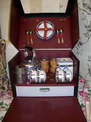 brexton vintage car picnic set