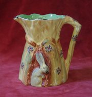 burleigh ware wheatsheaf jug