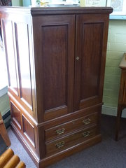 mahogany safe cabinet