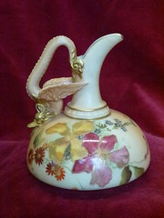royal wocrester blush ivory jug