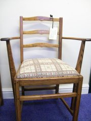 set of 6 ercol penn ladderback chairs