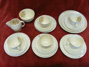 susie cooper 18 piece tea set