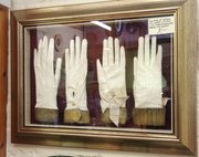 two pairs of antique kid gloves