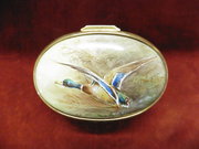 worcester handpainted enamel box