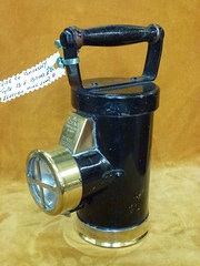 ceag brass electric mine lamp