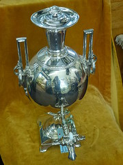 silver plated samovar c1933