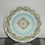 Clarice Cliff Bizzare Plate by
