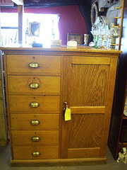 Victorian pine cupboard