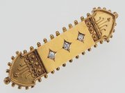 A Victorian diamond set ornate