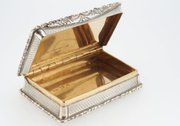 antique silver silver snuff box Silver Snuff Box