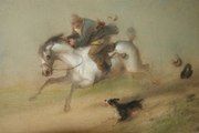 Watercolour Horse painting