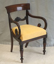 Antique Victorian Mahogany Des