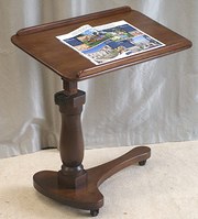 Victorian Mahogany Reading Tab