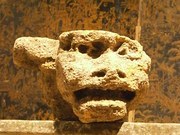 Medieval carved stone corbel d