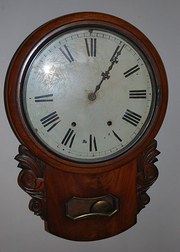 antique clocks & timepieces american drop dial clock American drop dial clock