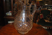 Huge cut glass water jug