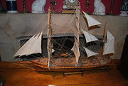 Model of a shipboat