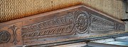 Oak carvingpediment