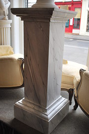 antique furniture pair of pedestalscolumns Pair of pedestalscolumns