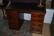 Small mahogany desk